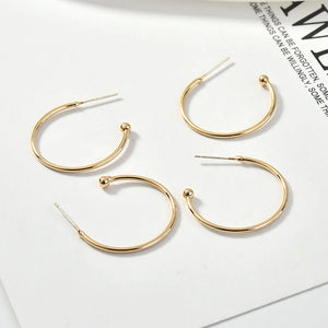 Copper Plated 18k 925 Silver Earring DIY Jewelry Accessories 4pcs