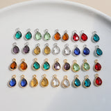 Copper Plated 18k Water Drop Pendant DIY Accessories