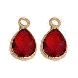 Copper Plated 18k Water Drop Pendant DIY Accessories