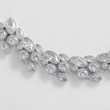 Copper Plated Zirconium Pearl Bracelet High-end Gift
