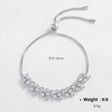 Copper Plated Zirconium Pearl Bracelet High-end Gift