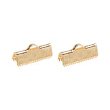 Copper Plated Horse Mouth Clip Ribbon Buckle Extension Chain