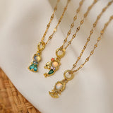 Zircon Fairy Princess Necklace for Girls