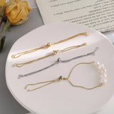 Copper Plated 14K Wild Snake Bone Box Bracelet DIY Jewelry Material