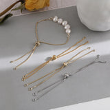 Copper Plated 14K Wild Snake Bone Box Bracelet DIY Jewelry Material