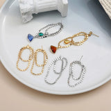 Copper Plated 18K Doudou Chain Ring 925 DIY Jewelry Material