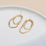 18K Doudou Chain Ring 925 Nail Pendant DIY Jewelry Accessories