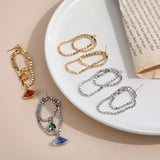 Copper Plated 18K Doudou Chain Ring 925 DIY Jewelry Material