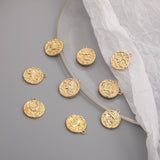 Vintage 18K Copper Plated Zodiac Jewelry Set