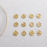 Vintage 18K Copper Plated Zodiac Jewelry Set