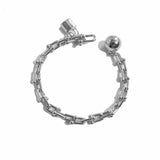 Personalized Copper Plated Circle Bracelet for Women