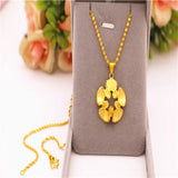 Gold-plated Peacock Star Necklace Women's Jewelry Chain