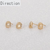 Shell Scallop Silver Earrings DIY Accessories