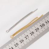 6PCS Copper Plating Chain Tassel Charms Pendant for DIY Long Drop Jewelry