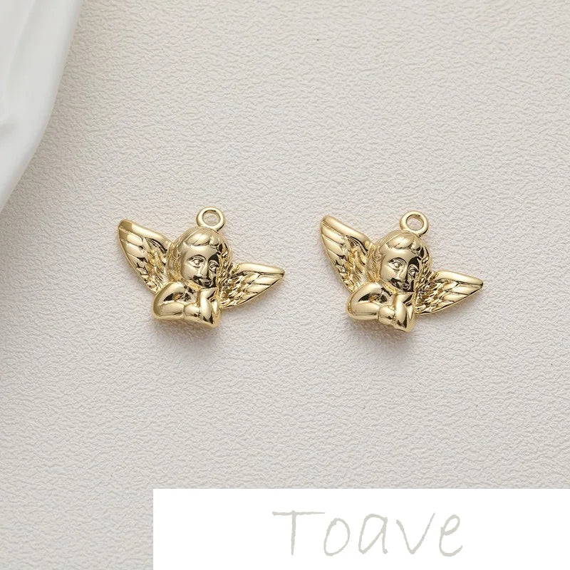 Copper Plating Angel Pendant Jewelry Making Kit