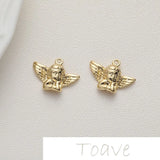 Copper Plating Angel Pendant Jewelry Making Kit