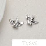 Copper Plating Angel Pendant Jewelry Making Kit