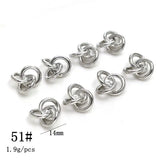 Copper Plating Round Circle Ring Charms 10pcs/lot DIY Jewelry Making