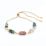 Copper Plating Stone Beaded Bracelet - DIY Birthday Gift Jewelry
