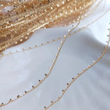 Copper Sewing Gem Lace 4MM Edging Line Charms Pendant