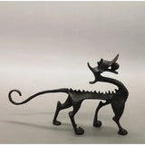 Dragon Shaped Copper Penholder Study Ornament