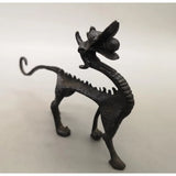Dragon Shaped Copper Penholder Study Ornament