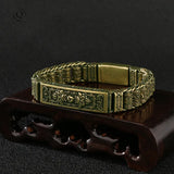 Copper Tibet Multiplier Vajra Six Words Bracelet Men Luckly Jewelry