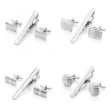Copper Tie Clips Cufflinks Set Wedding Souvenirs