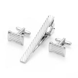 Copper Tie Clips Cufflinks Set Wedding Souvenirs