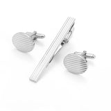 Copper Tie Clips Cufflinks Set Wedding Souvenirs