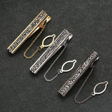 Copper Tie Clips With Drill Babysbreath Mens Clothes Souvenirs Wedding Guests