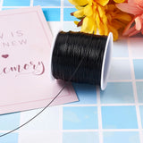 Copper Beading Wire, Black Plated, 24 Gauge, 0.5mm, 75.45 Feet
