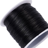 Copper Beading Wire, Black Plated, 24 Gauge, 0.5mm, 75.45 Feet