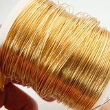 Gold-plated Copper Wire for DIY Jewelry