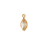 Copper-Clad Zircon Pendant DIY Jewelry Material