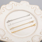 Copper Gold-Plated 14K Bracelet Necklace Lobster Buckle Set DIY Accessories