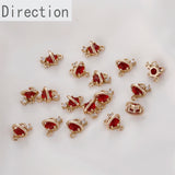Gold-Plated Zircon Universe Planet Pendant DIY Accessory
