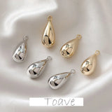 Gold-coated Drop Pendant DIY Earrings Necklace Material