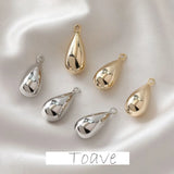 Gold-coated Drop Pendant DIY Earrings Necklace Material