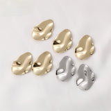 Copper Plated 14K Irregular Water Pendant for DIY Earrings