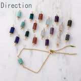 14K Copper Plated Strawberry Crystal Double Hanging DIY Bracelet Earring