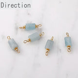 14K Copper Plated Strawberry Crystal Double Hanging DIY Bracelet Earring