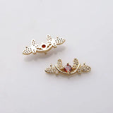 Copper Plated Butterfly Necklace Pendant DIY Hand Accessories Material