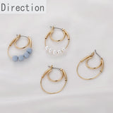 Double-circle Two-layer Beaded Earrings Kit