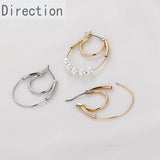 Double-circle Two-layer Beaded Earrings Kit