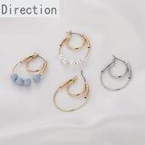 Double-circle Two-layer Beaded Earrings Kit