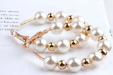 Copper Plated 18K Beads Jewelry Material DIY Earrings Accessories