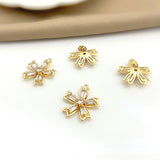 Copper Plated 18K Zircon Cherry DIY Necklace Hair Material