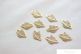 18K Gold-Copper Star Pendant DIY Accessories