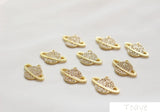 18K Gold-Copper Star Pendant DIY Accessories